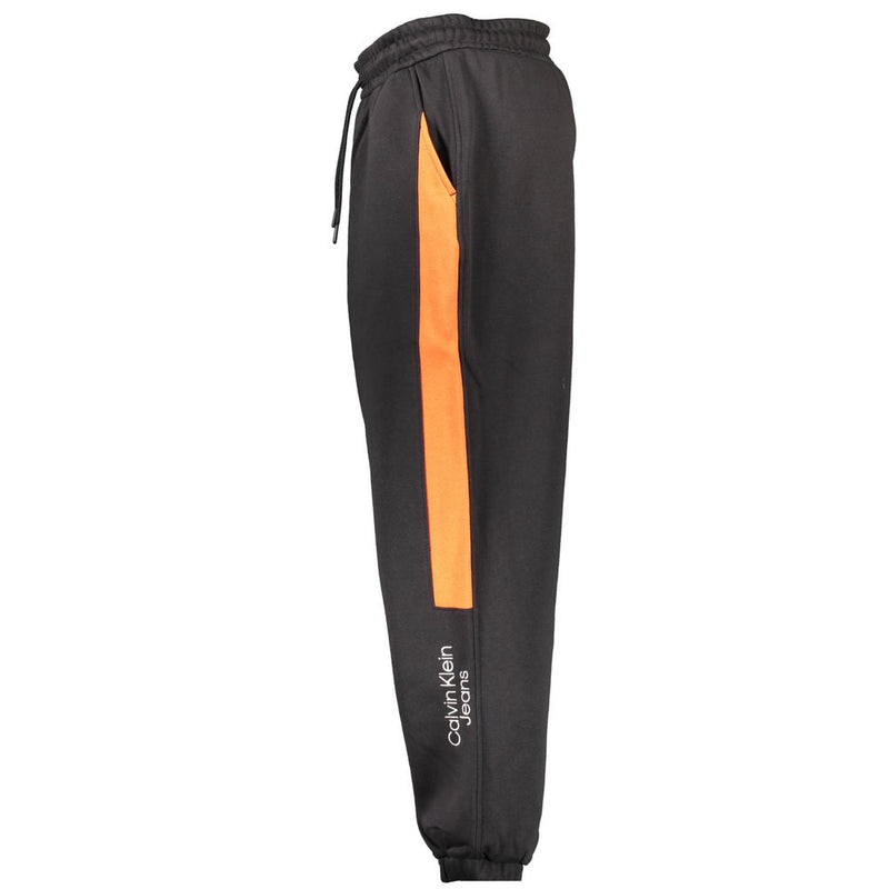 Calvin Klein Black Cotton Pant