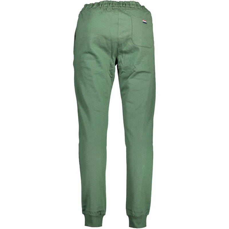 U.S. POLO ASSN. Pantalon Vert en Coton