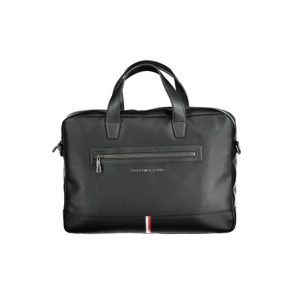Sac à main Tommy Hilfiger en polyéthylène noir