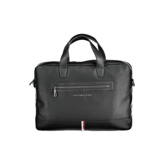 Sac à main Tommy Hilfiger en polyéthylène noir