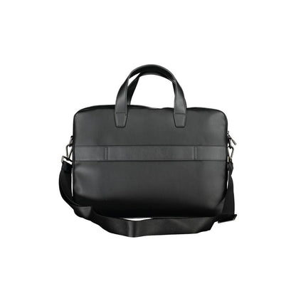 Sac à main Tommy Hilfiger en polyéthylène noir