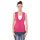 Datch Pink Cotton Waistcoat - Élégance et Confort
