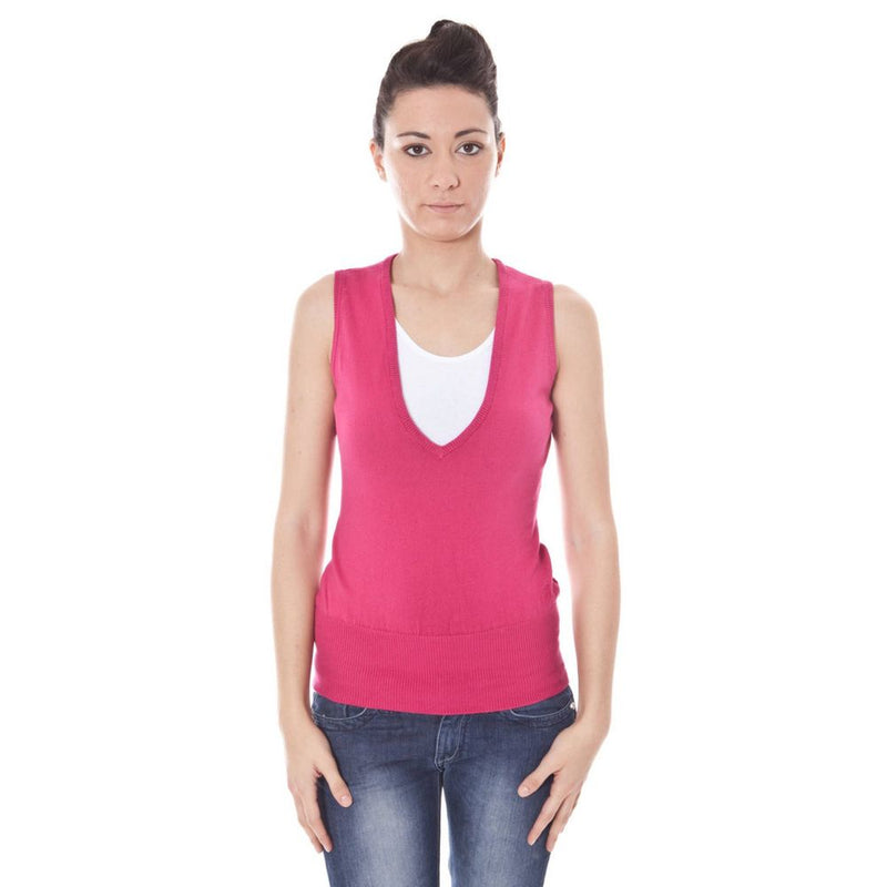 Datch Pink Cotton Waistcoat - Stylish and Comfortable