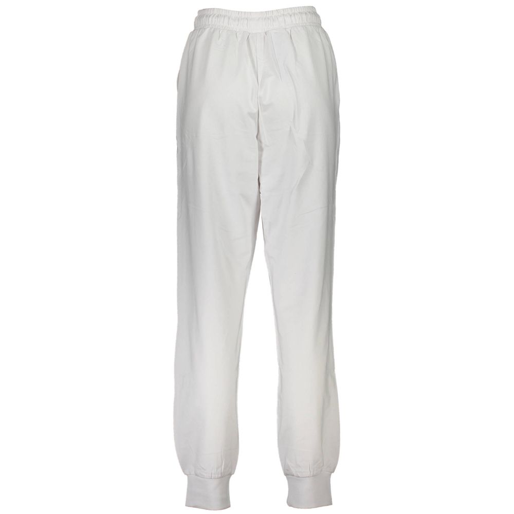 Fila White Cotton Pant - Confort et Style pour le Sport