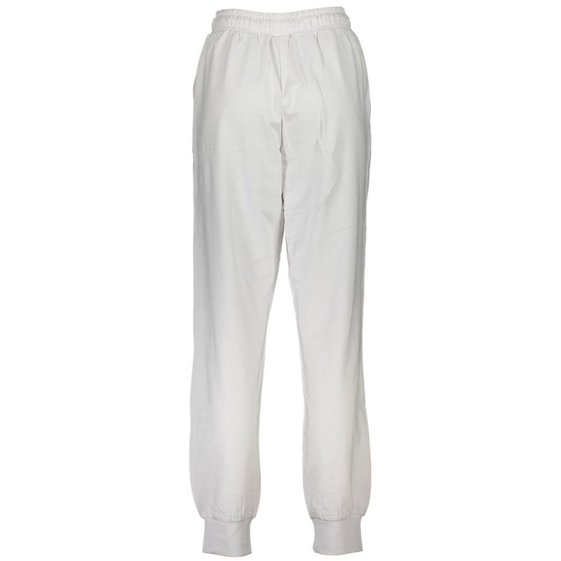 Fila White Cotton Pant - Confort et Style pour le Sport