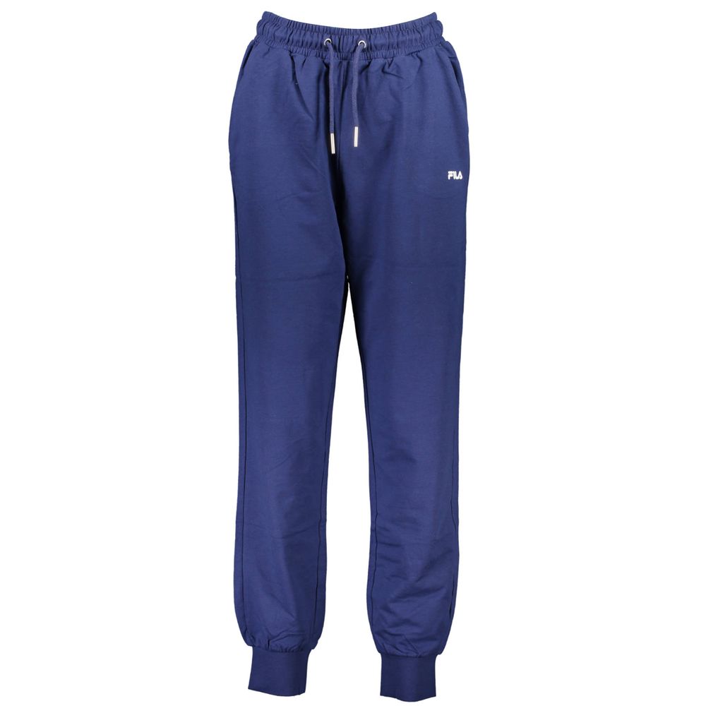 Fila Blue Cotton Pant - Pantalon de Sport Confortable