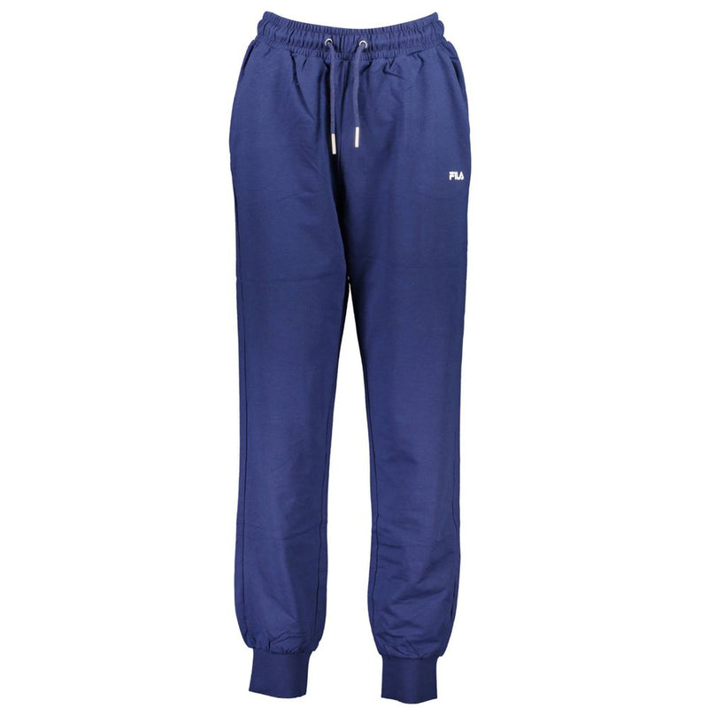 Fila Blue Cotton Pant - Pantalon de Sport Confortable