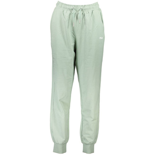Fila groene katoenen broek