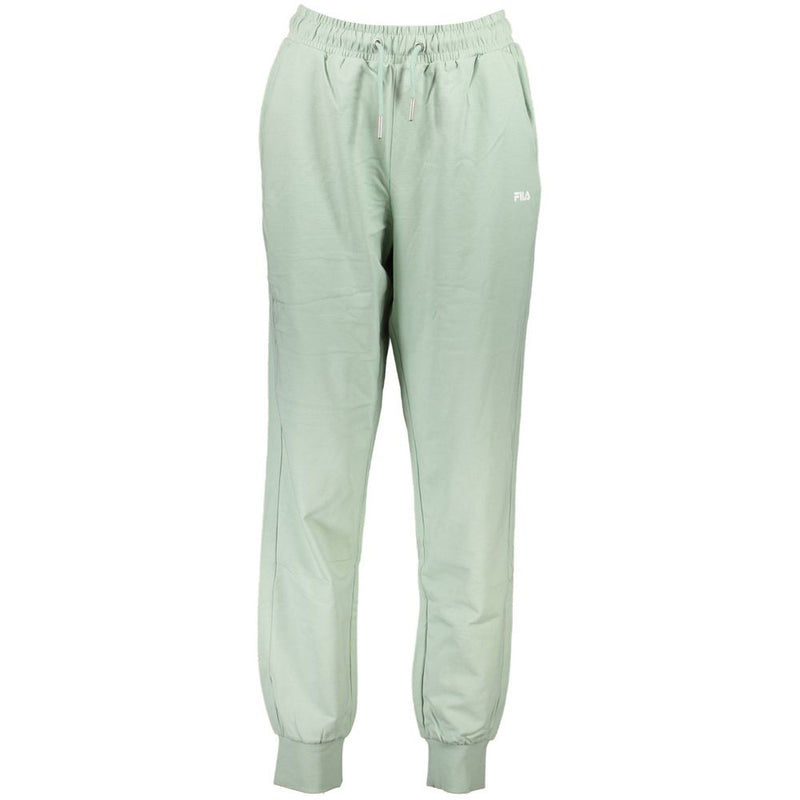 Fila Green Cotton Pant - Pantalon de Sport Confortable pour Femmes