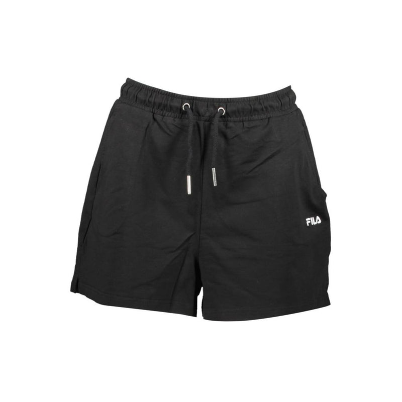 Fila Black Cotton Pant - Confort et Élégance Sportive