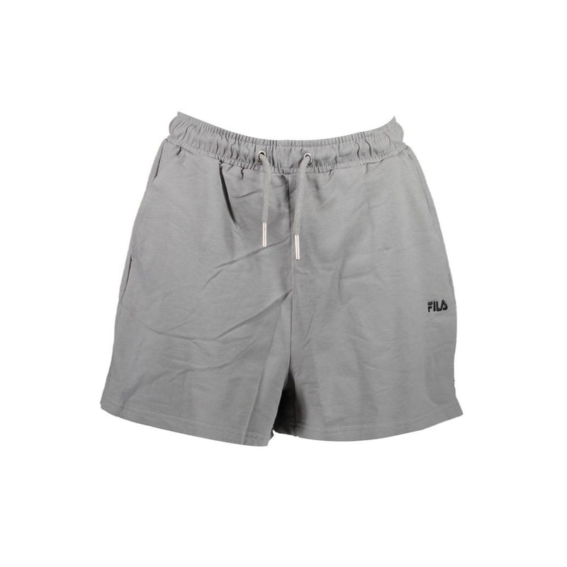 Fila Gray Cotton Pant - Confort et Style pour Femmes
