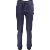 North Sails Blue Cotton Pant - Sporty Trousers for Women