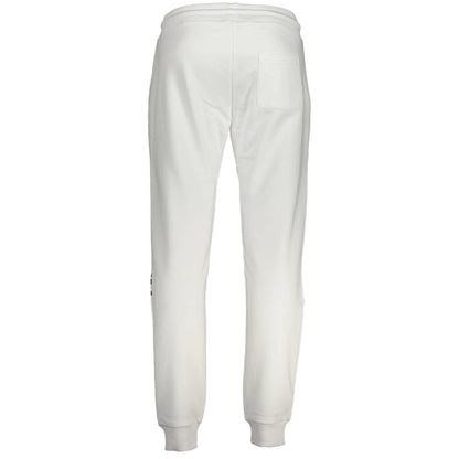 Pantalon en coton blanc Cavalli Class