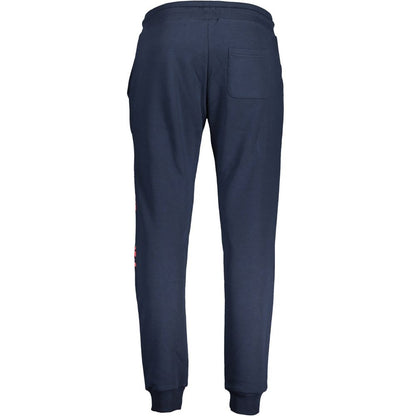 Pantalon en coton bleu Cavalli Class