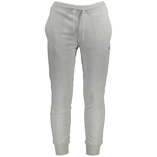 Pantalon en coton gris K-WAY