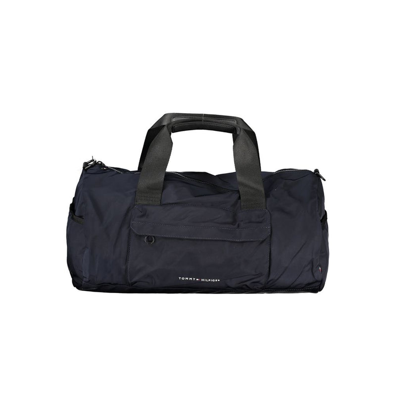 Sac à main Tommy Hilfiger en polyester bleu