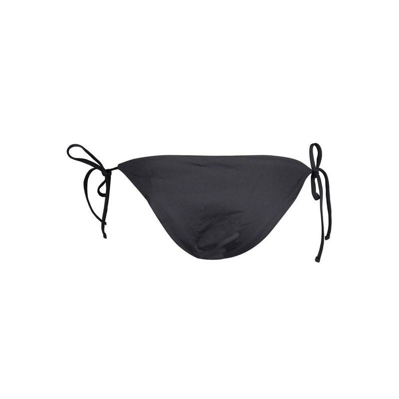 Karl Lagerfeld Black Elastane Swim Briefs for Stylish Aquatic Activities