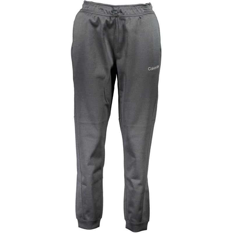Calvin Klein Black Polyester Pant - Performance Meets Style