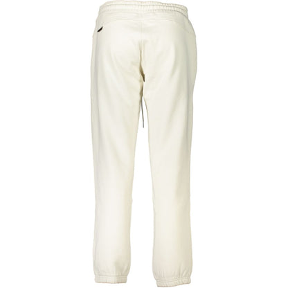 Pantalon en coton blanc Napapijri
