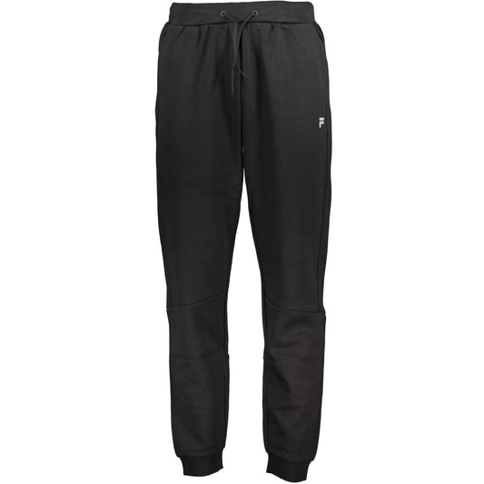 Pantalon en coton noir Fila