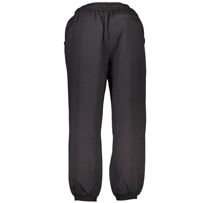 Pantalon en coton noir Calvin Klein