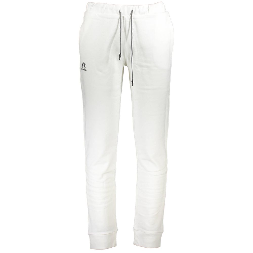 Pantalon en Coton Blanc La Martina