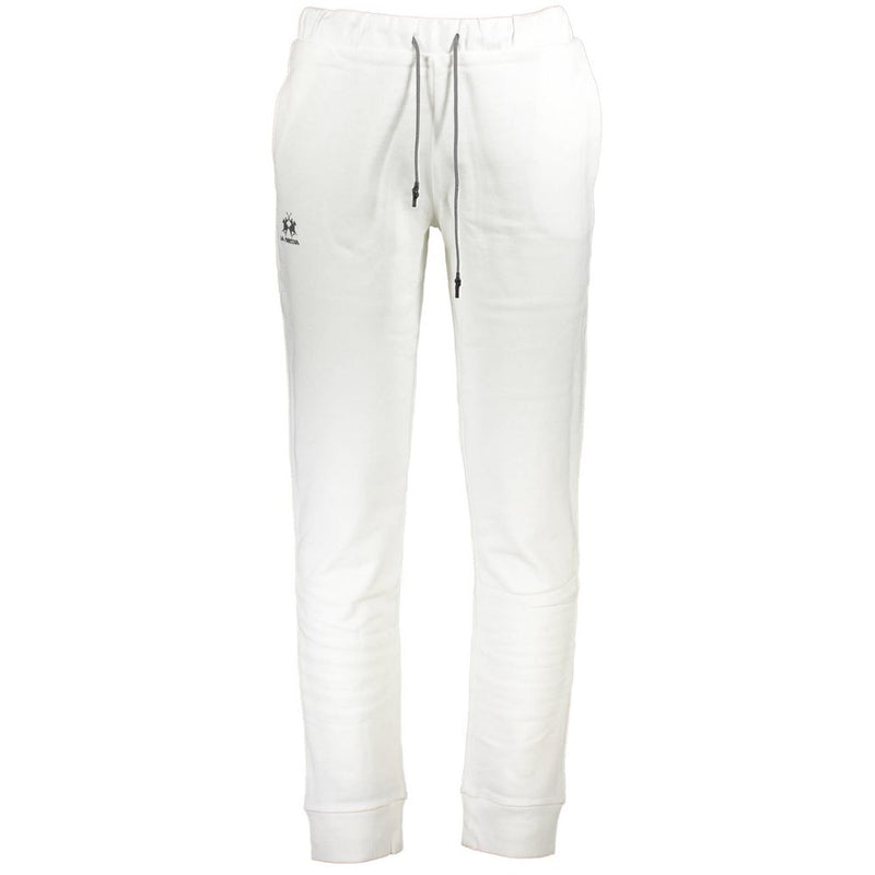 Pantalon en Coton Blanc La Martina