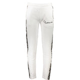 Pantalon en coton blanc Cavalli Class