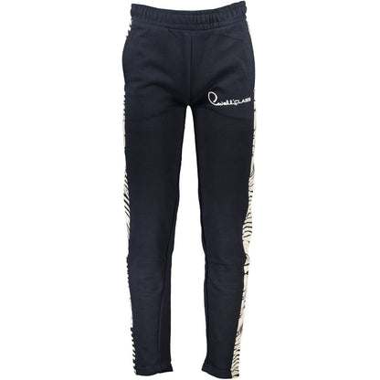 Pantalon en coton bleu Cavalli Class
