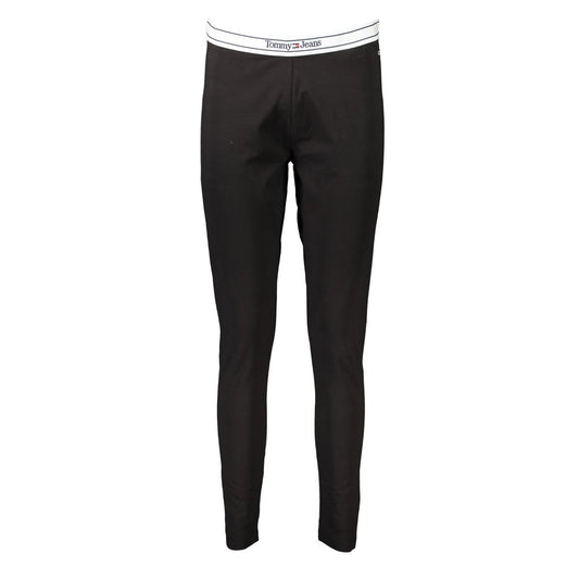 Leggings en Coton Noir Tommy Hilfiger - Confort Élégant