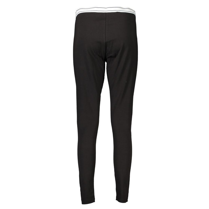 Tommy Hilfiger Black Cotton Leggings - Stylish Comfort
