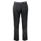 Pantalon en polyester noir Calvin Klein