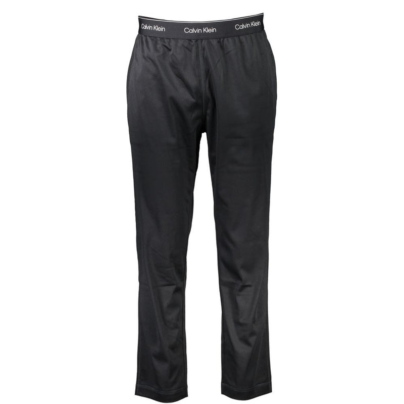 Calvin Klein zwarte polyester broek