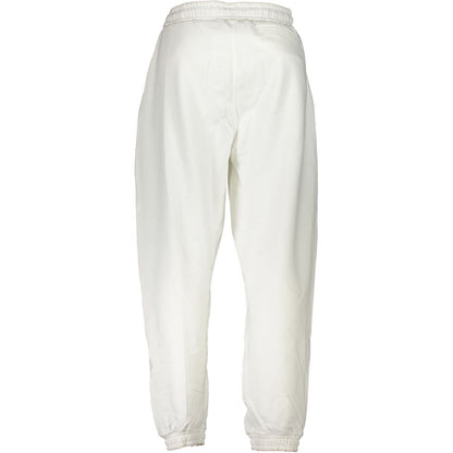 Pantalon en coton blanc Calvin Klein