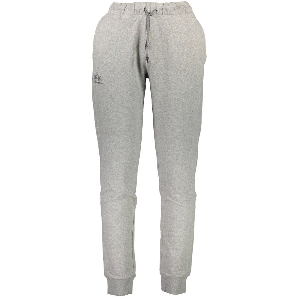 Pantalon en Coton Gris La Martina - Confort et Style