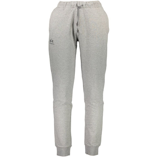 Pantalon en Coton Gris La Martina - Confort et Style
