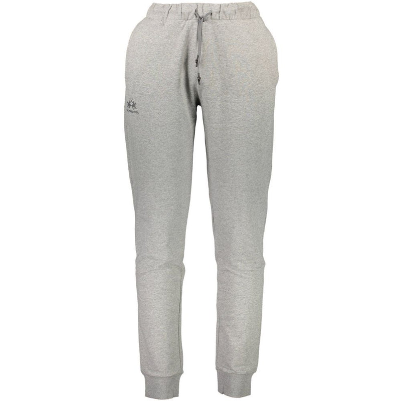 Pantalon en Coton Gris La Martina - Confort et Style
