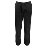 Pantalon en Coton Noir Napapijri - Pantalon de Sport Confortable pour Femmes