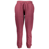 Cavalli Class Purple Cotton Pant - Élégance et Confort