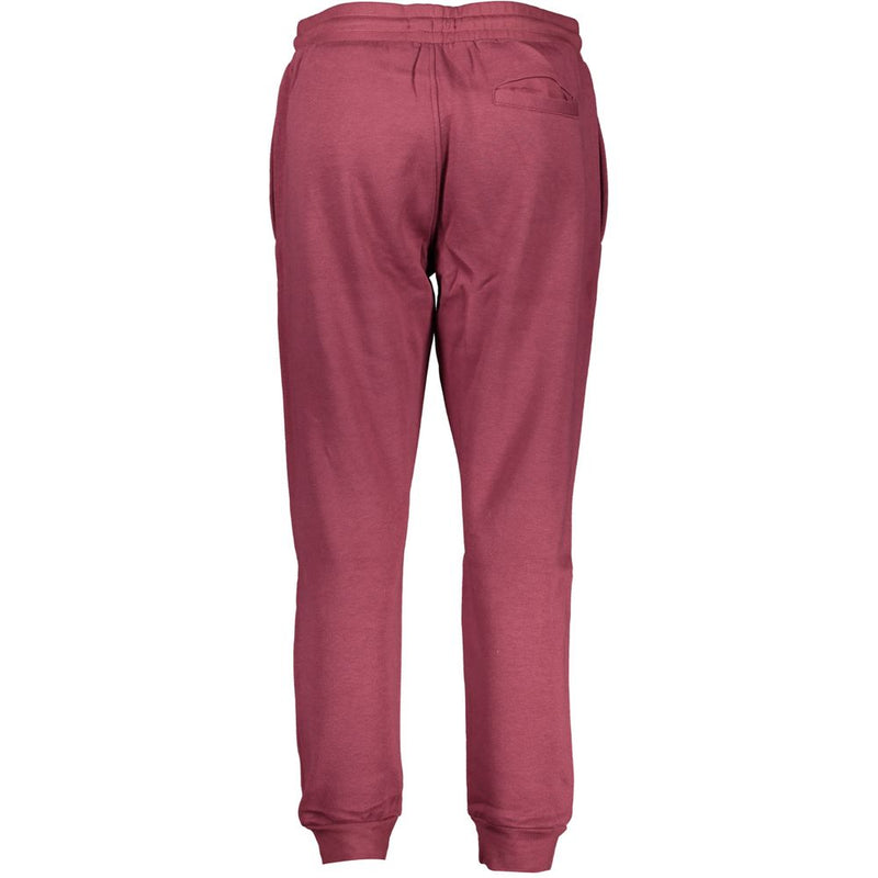 Cavalli Class Purple Cotton Pant - Élégance et Confort