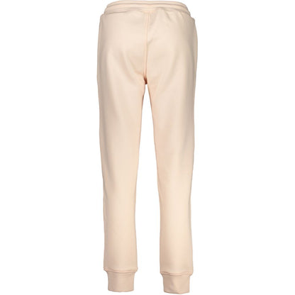 Pantalon en polyester rose K-WAY