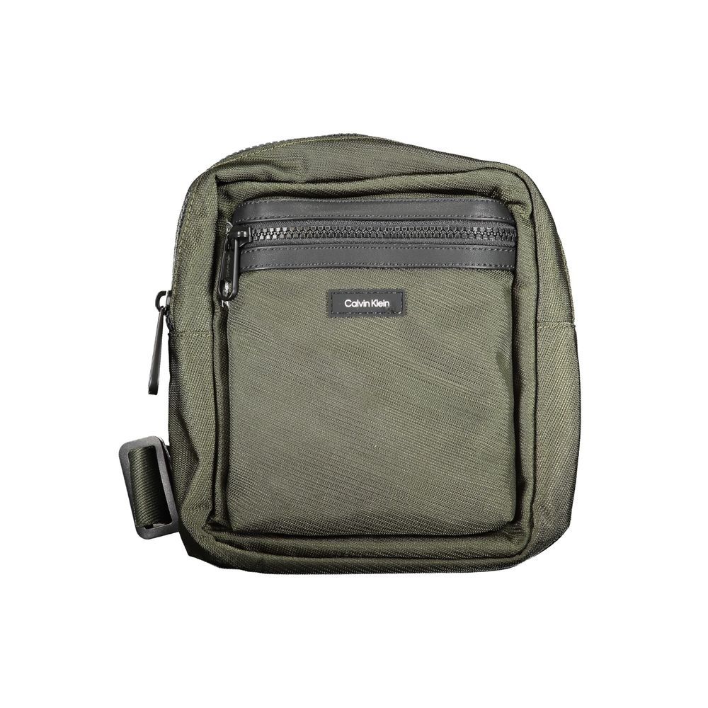 Calvin Klein groene polyester handtas
