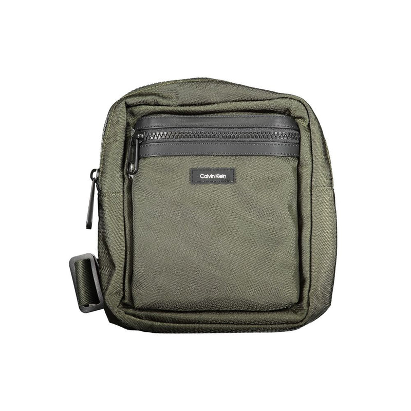 Sac à main en polyester vert Calvin Klein