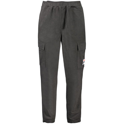 Pantalon en coton noir Fila