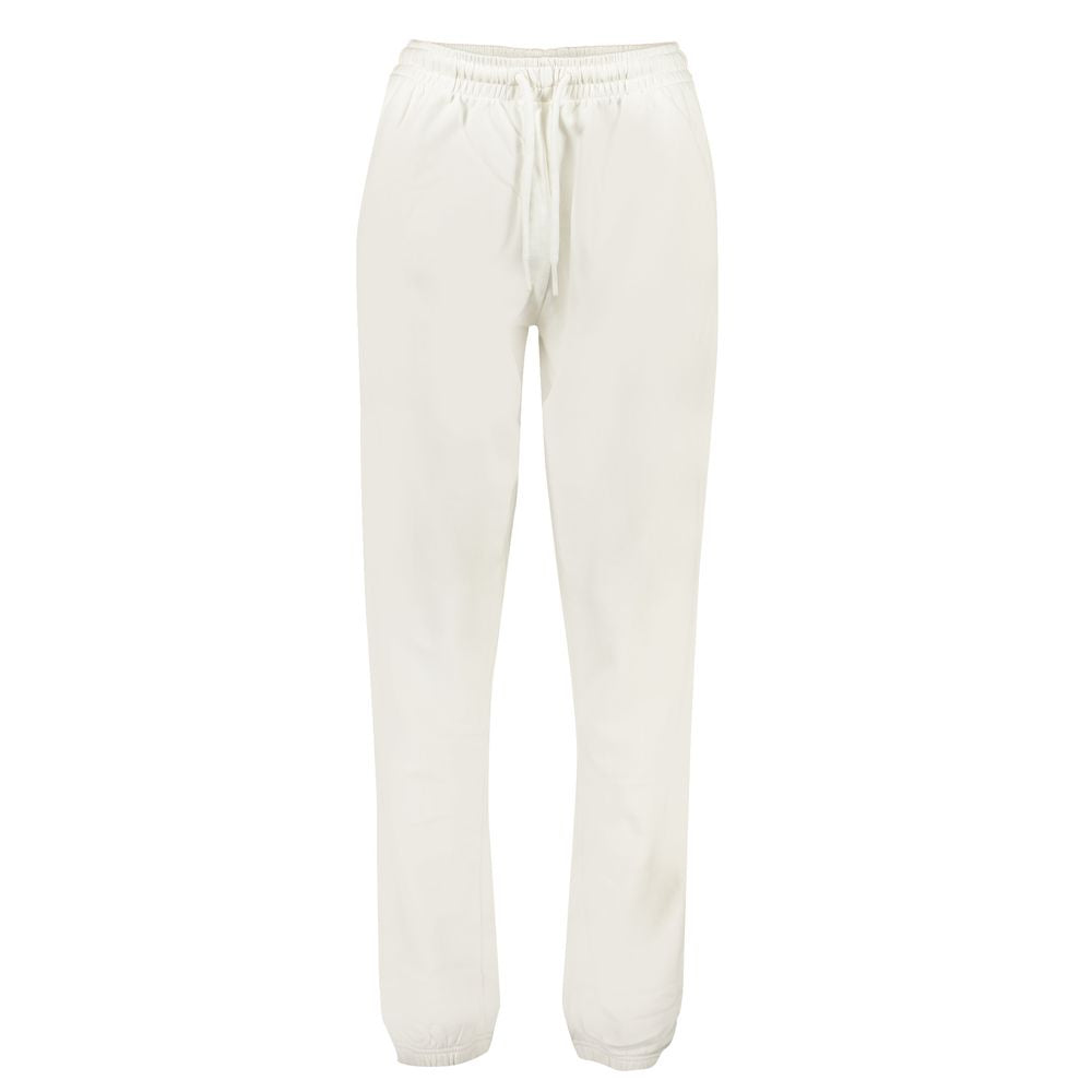 North Sails White Cotton Pant - Sports Trousers for Comfort and Style