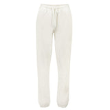 North Sails White Cotton Pant - Sports Trousers for Comfort and Style