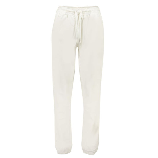 North Sails White Cotton Pant - Sports Trousers for Comfort and Style