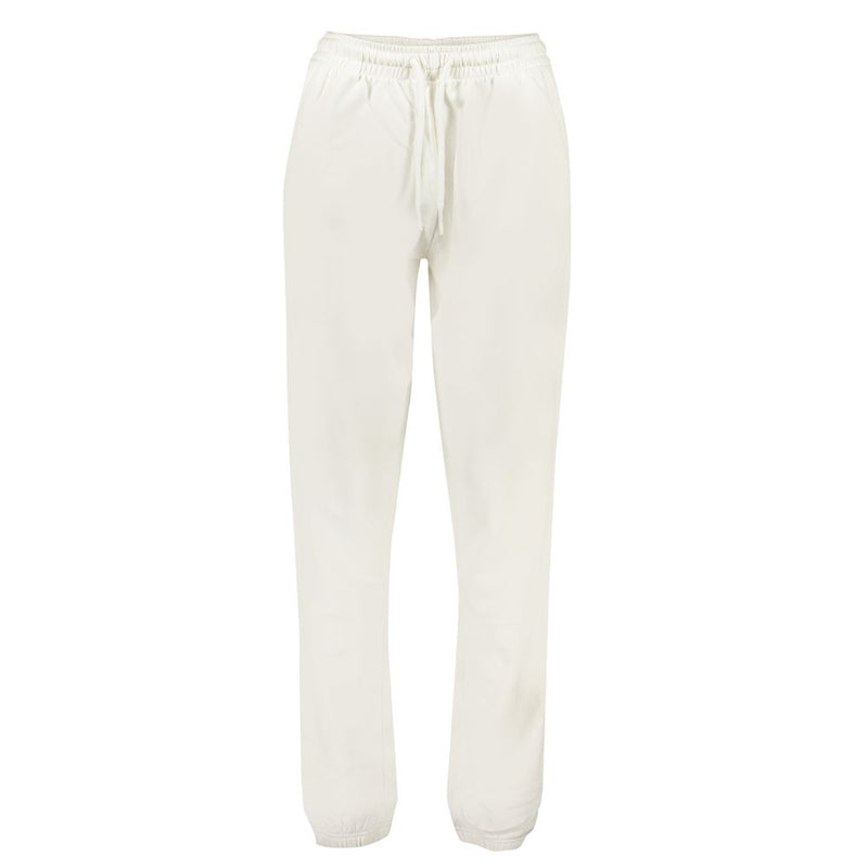 North Sails White Cotton Pant - Sports Trousers for Comfort and Style