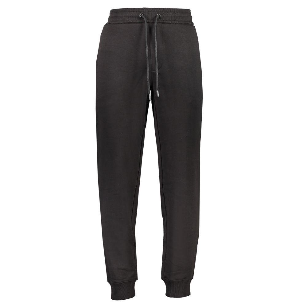 Pantalon en coton noir Calvin Klein