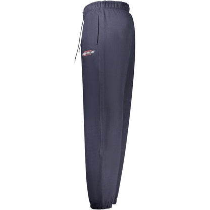Pantalon en coton bleu Guess Jeans